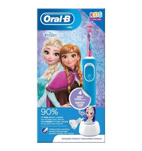 Oral-B 80324393 brosse à dents électrique Enfant Bleu, Rose