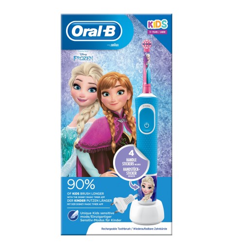 Oral-B 80324393 cepillo eléctrico para dientes Niño Azul, Rosa