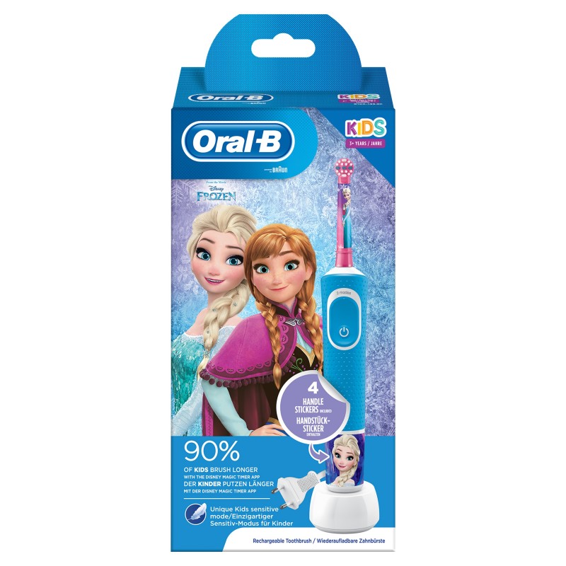 Oral-B 80324393 brosse à dents électrique Enfant Bleu, Rose