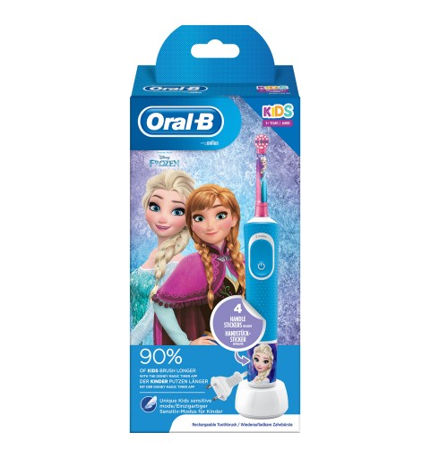 Oral-B 80324393 cepillo eléctrico para dientes Niño Azul, Rosa