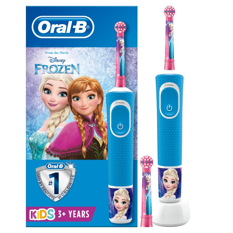 Oral-B 80324393 brosse à dents électrique Enfant Bleu, Rose