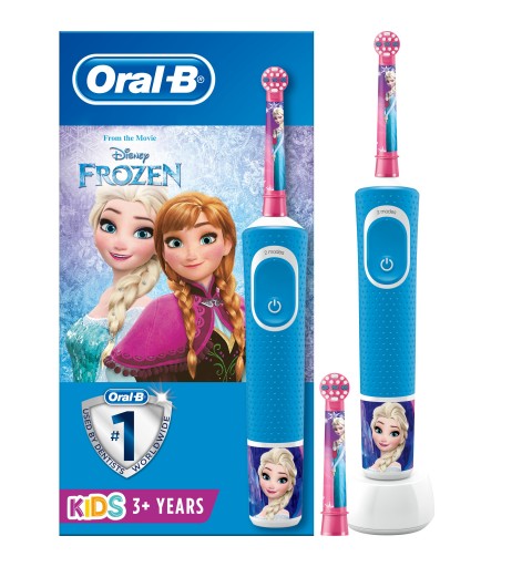 Oral-B 80324393 brosse à dents électrique Enfant Bleu, Rose