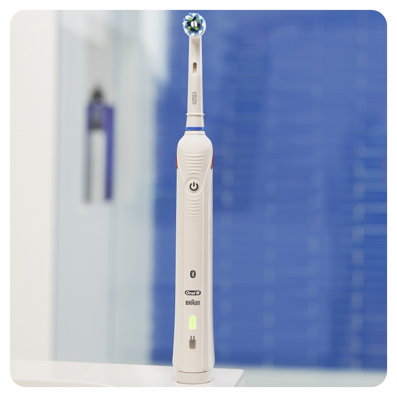 Oral-B Spazzolino Elettrico Ricaricabile Smart 5 5100S Bianco