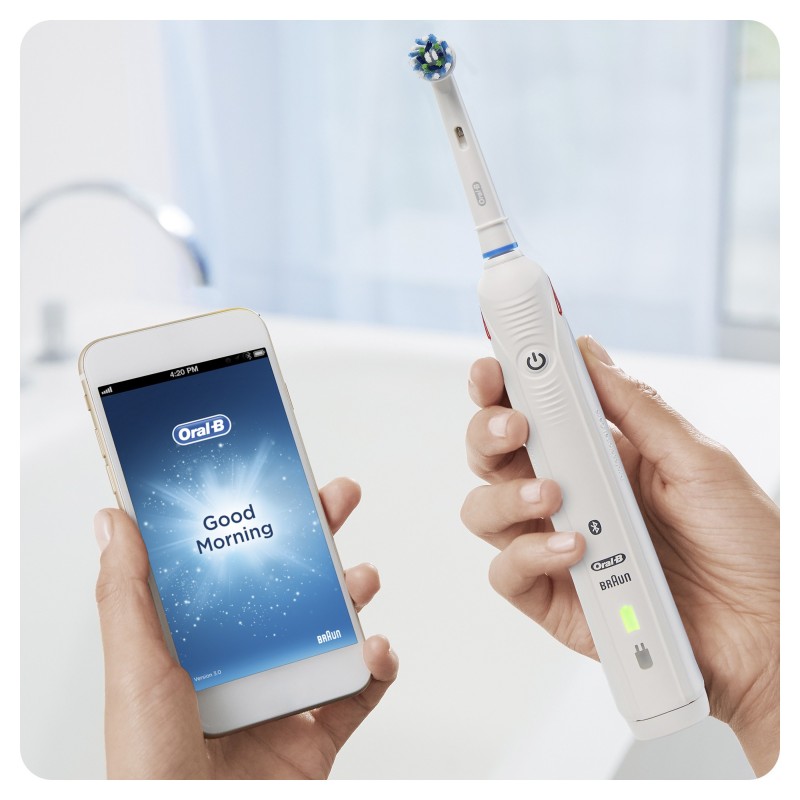 Oral-B Spazzolino Elettrico Ricaricabile Smart 5 5100S Bianco