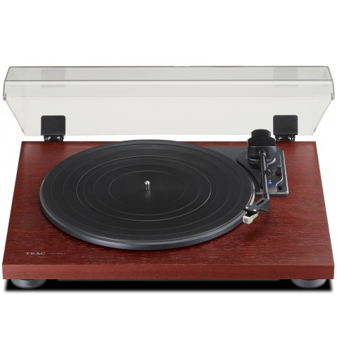 TEAC TN-180BT-A3 Tourne-disque entraîné par courroie Noir, Cerise