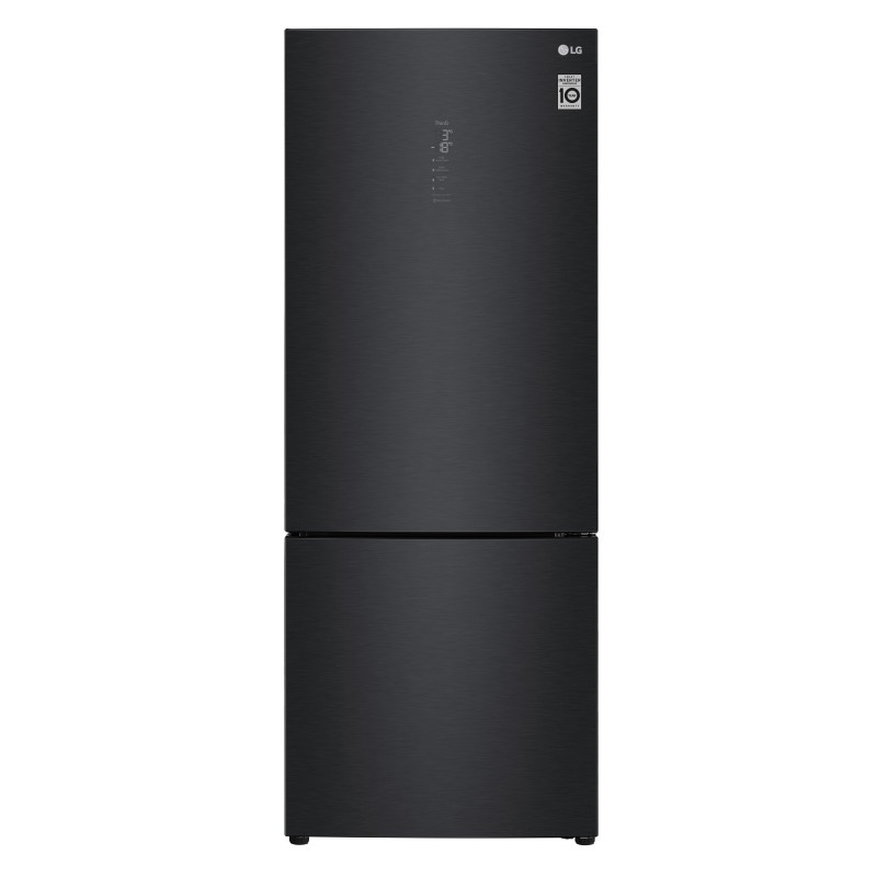 LG GBB569MCAMN.AMCQEUT fridge-freezer Freestanding 462 L E Black