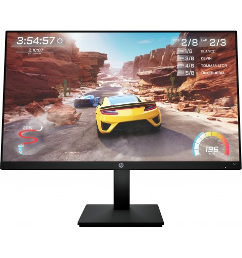 HP X27 68.6 cm (27") 1920 x 1080 pixels Full HD LED Black