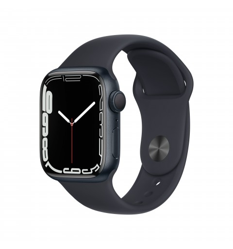 Apple Watch Series 7 41 mm OLED Schwarz GPS