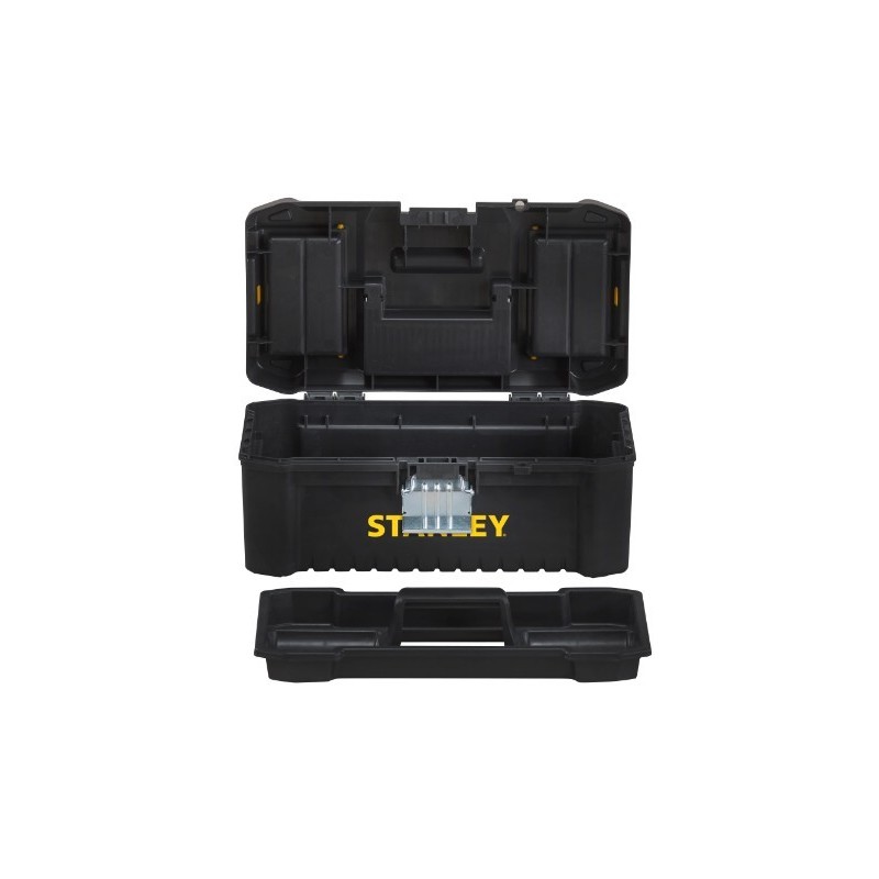 Black & Decker STST1-75518 small parts tool box Metal, Plastic Black, Yellow