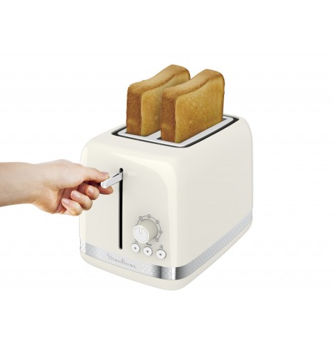Moulinex LT300AK toaster 850 W Ivory