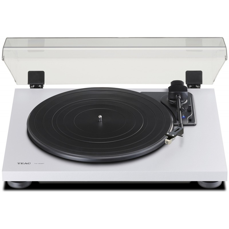 TEAC TN-180BT-A3 Tocadiscos de tracción por correa Negro, Blanco