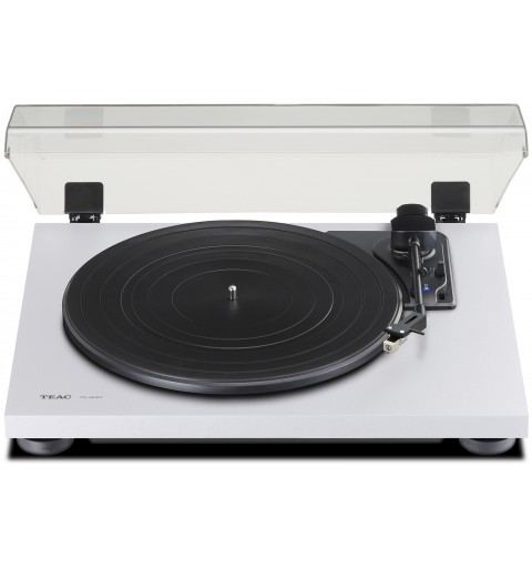 TEAC TN-180BT-A3 Giradischi con trasmissione a cinghia Nero, Bianco