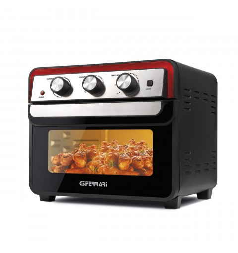 G3 Ferrari Friggisano 22L Single Stand-alone 1700 W Hot air fryer Black