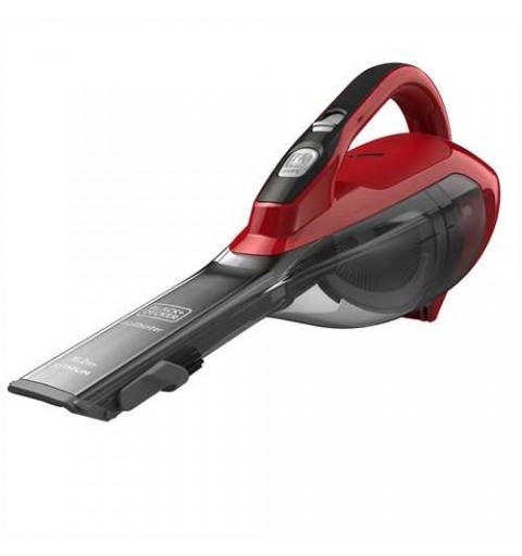 Black & Decker DVA315J aspirapolvere senza filo Ciliegio, Rosso Senza sacchetto