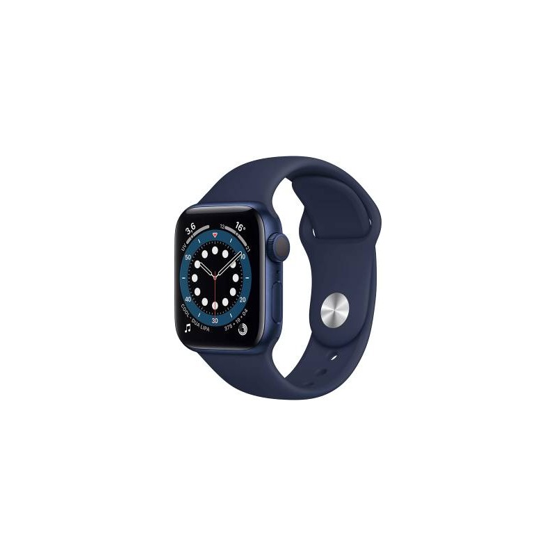 Apple Watch Serie 6 40mm Blue Aluminium Case/Deep Navy Sport Band EU MG143HC/A