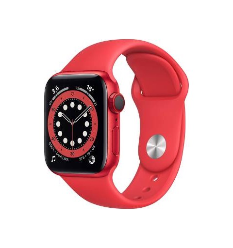 Apple Watch Serie 6 Cell 40mm (Product)Res Aluminium Case/Red Sport Band ITA M06R3TY/A