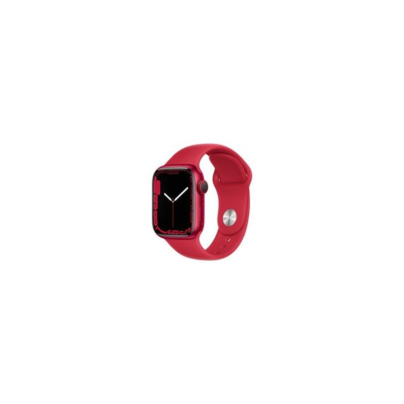 Apple Watch Serie 7 Cell 41mm (Product)Red Aluminium Case/Red Sport Band ITA MKHV3TY/A
