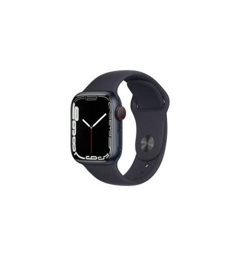 Apple Watch Serie 7 Cell 41mm Midnight Aluminium Case/Midnight Sport Band ITA MKHQ3TY/A