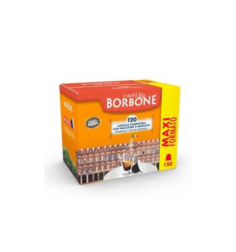 Borbone Capsule Comp. Nespresso Miscela Decisa (Nera) 120pz