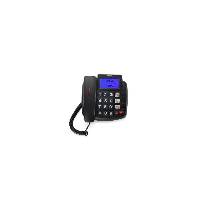 Telefono Brondi Bravo 90 LCD Nero