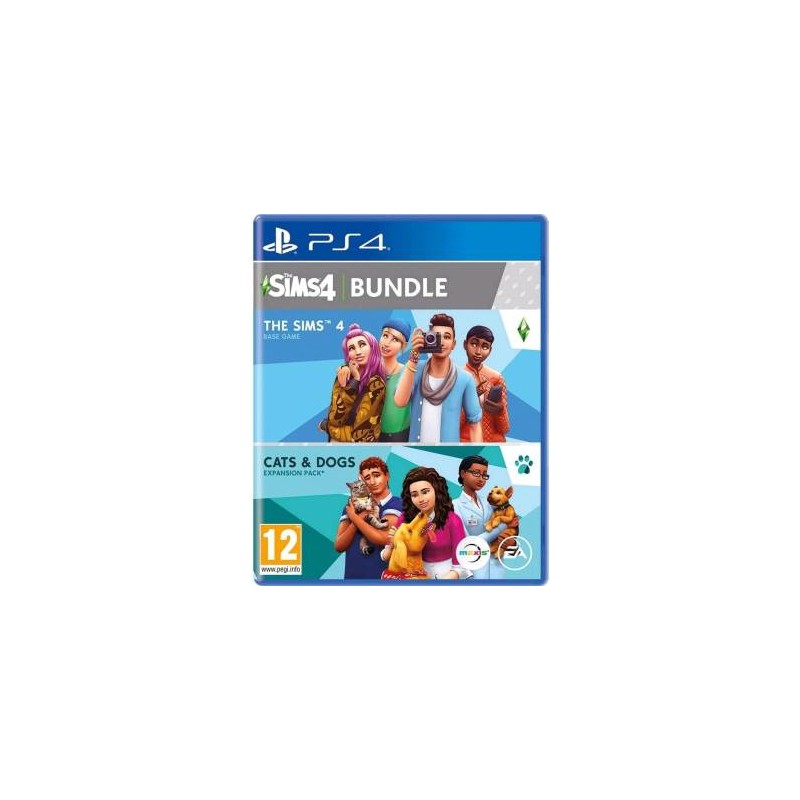 PS4 The Sims 4 + The Sims Cats and Dogs Bundle EU