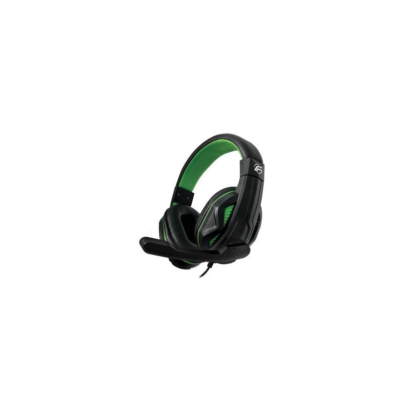 Fenner Cuffie Gaming Soundgame + Microfono PC/Console Green