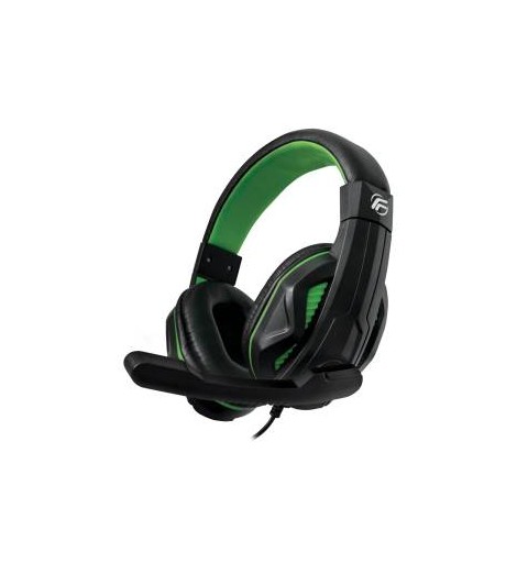Fenner Cuffie Gaming Soundgame + Microfono PC/Console Green
