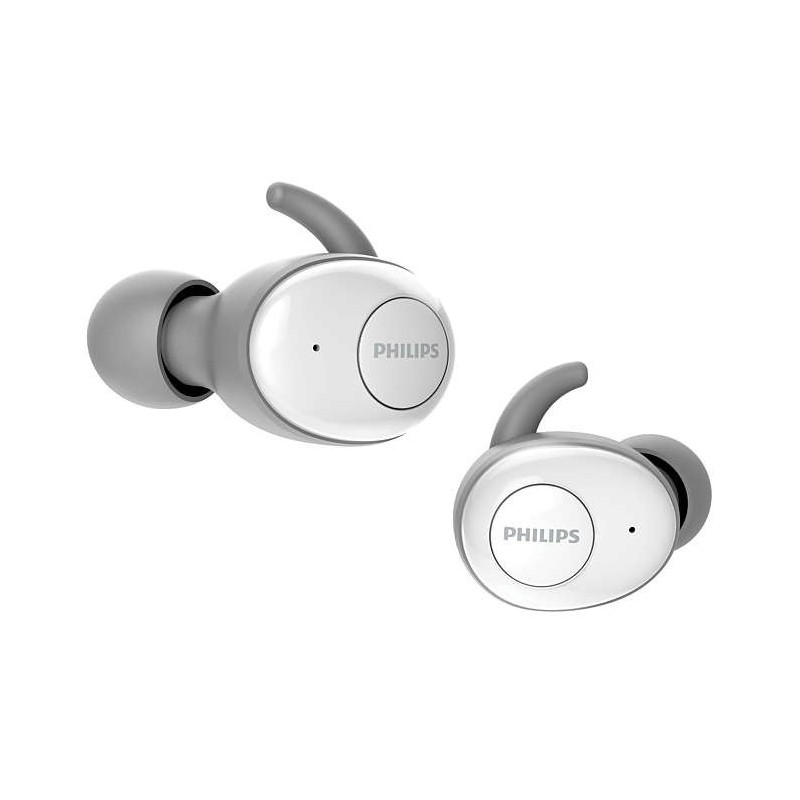 Philips SHB2515WT Auricolare True Wireless Stereo (TWS) In-ear Musica e Chiamate Bluetooth Grigio, Bianco