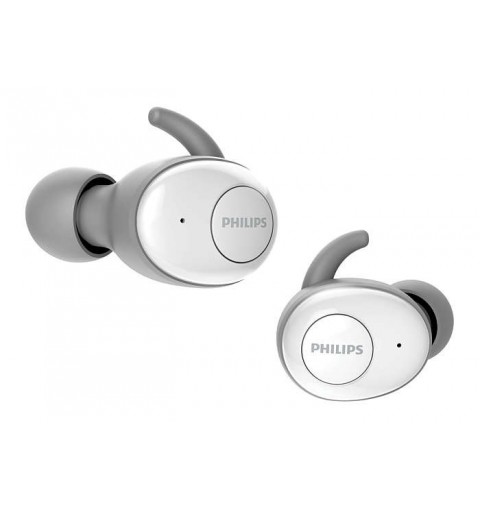 Philips SHB2515WT Auricolare True Wireless Stereo (TWS) In-ear Musica e Chiamate Bluetooth Grigio, Bianco