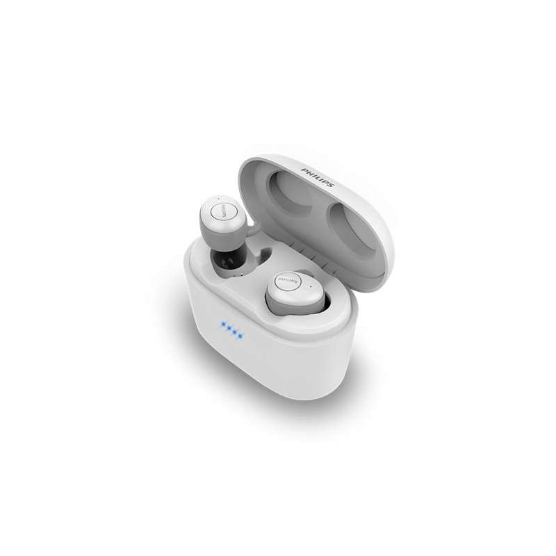 Philips SHB2515WT Auricolare True Wireless Stereo (TWS) In-ear Musica e Chiamate Bluetooth Grigio, Bianco