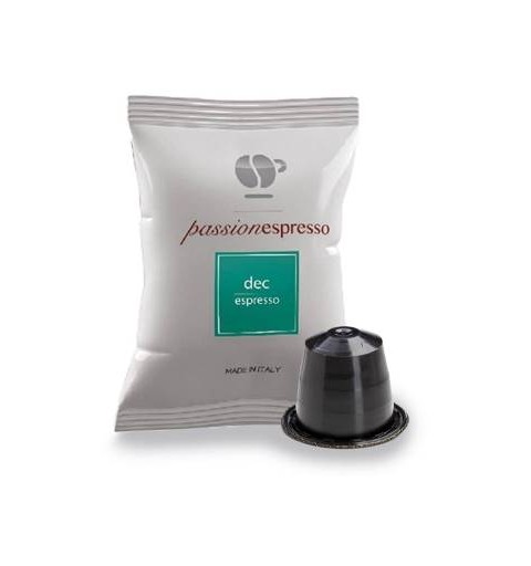 LollocaffÞ Capsule Compatibili Nespresso Passionespresso Dek 100pz