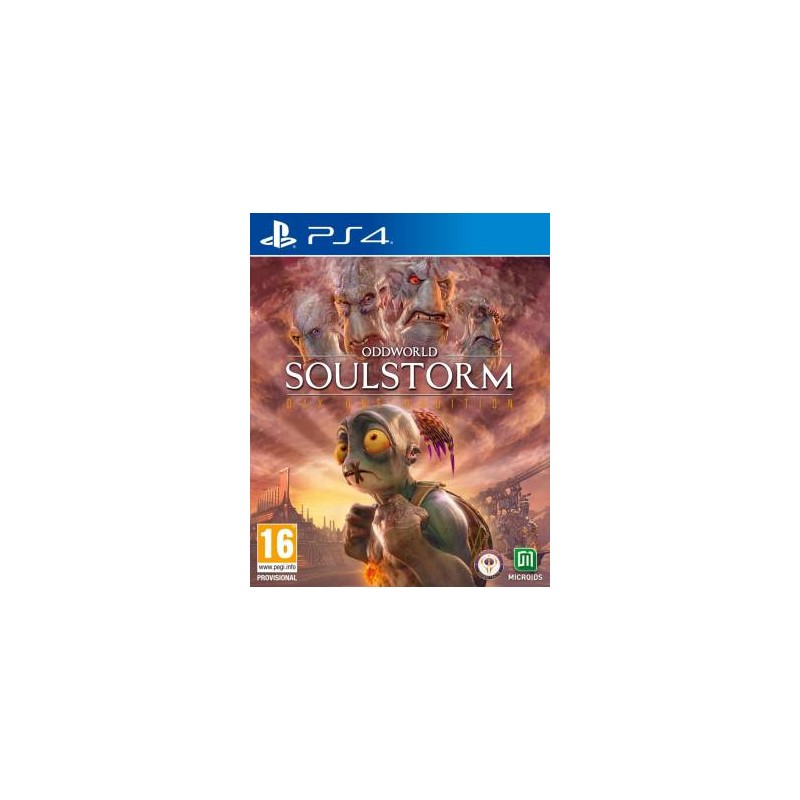 PS4 Oddworld: Soulstorm D1 Version Steel Book