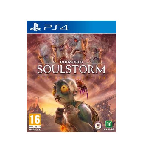 PS4 Oddworld: Soulstorm D1 Version Steel Book