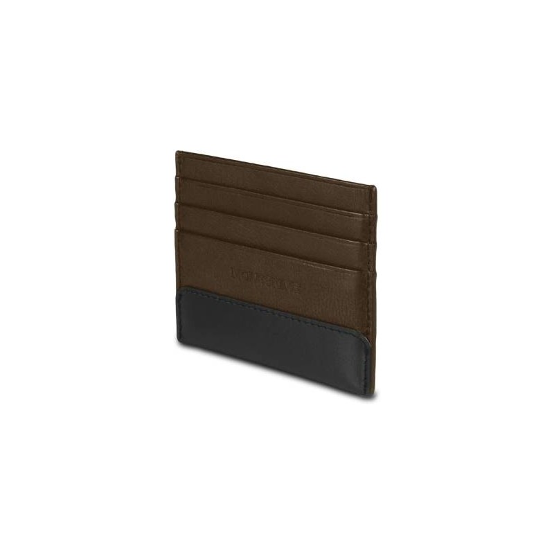 Moleskine Portafoglio classico in Pelle Bark Brown