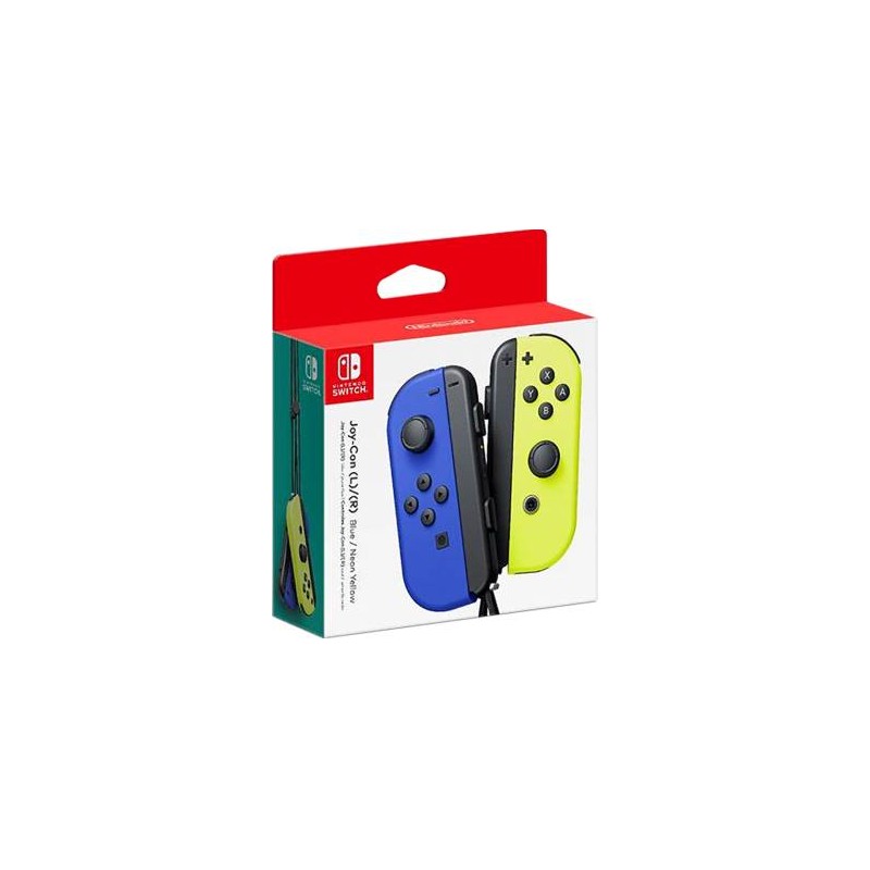 Switch Joy-Con Coppia Controller Blu / Giallo Neon