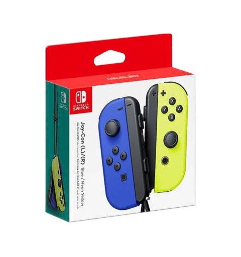 Switch Joy-Con Coppia Controller Blu / Giallo Neon