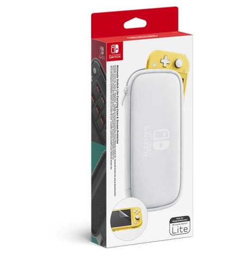 Switch Lite Kit Custodia Bianca + Pellicola