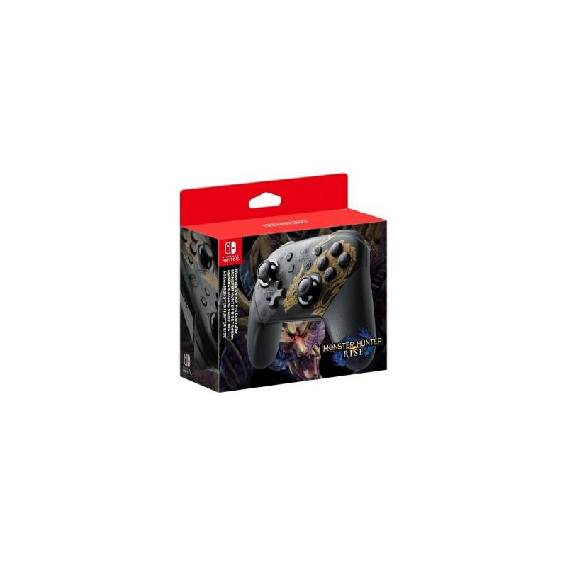Switch Pro Controller - Edizione speciale Monster Hunter Rise