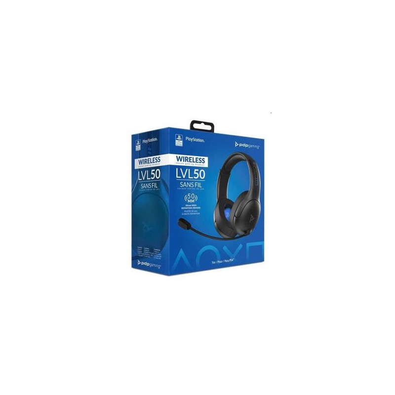 PS5 PDP LVL50 Wireless Headset PS4/PS5 Black