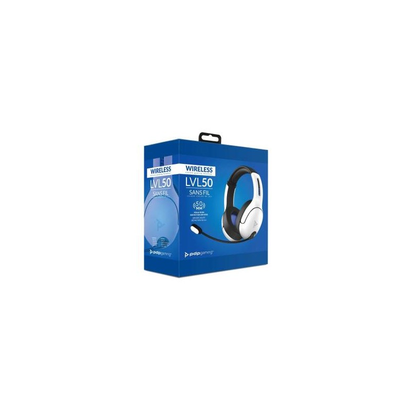 PS5 PDP LVL50 Wireless Headset PS4/PS5 White PS5 PDP LVL50 Wireless Headset PS4/PS5 White