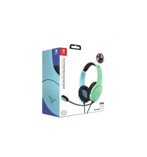 Switch PDP LVL40 Wired Headset Blue/Green