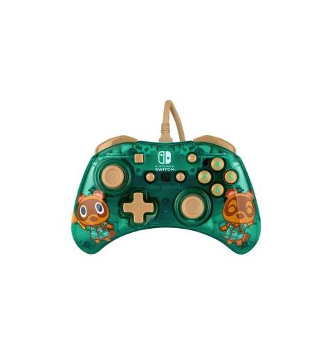 Switch PDP Wired Controller Rock Candy Mini Animal Crossing