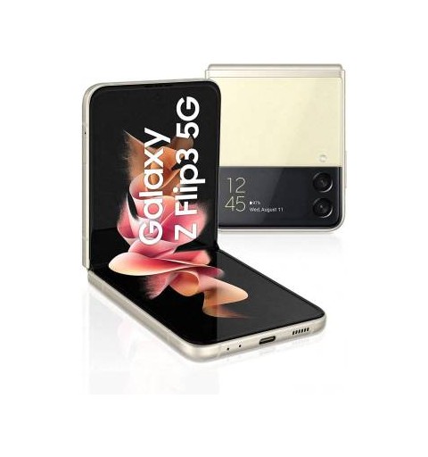 Samsung SM-F711B Galaxy Z Flip 3 8+256GB 1,9"/6,7" 5G Cream DS ITA