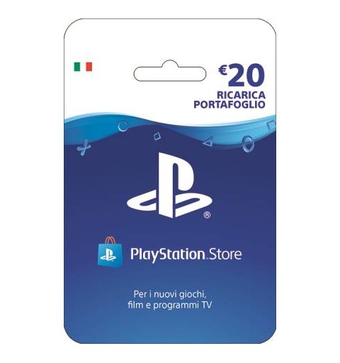 PlayStation Live Card Hang Ricarica 20Ç