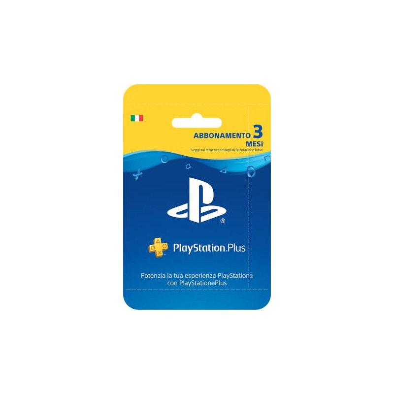 PlayStation Plus Card Hang Abbonamento 90gg
