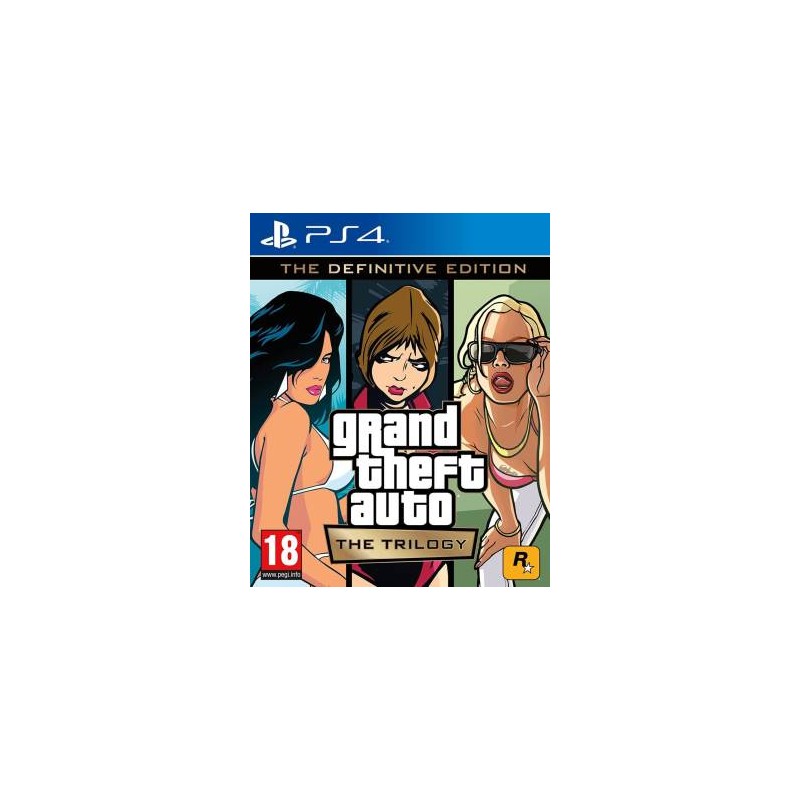 PS4 GTA Grand Theft Auto The Trilogy - The Definitive Edition EU