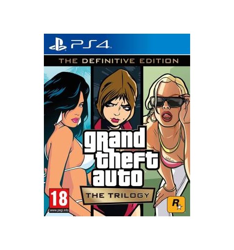 PS4 GTA Grand Theft Auto The Trilogy - The Definitive Edition EU