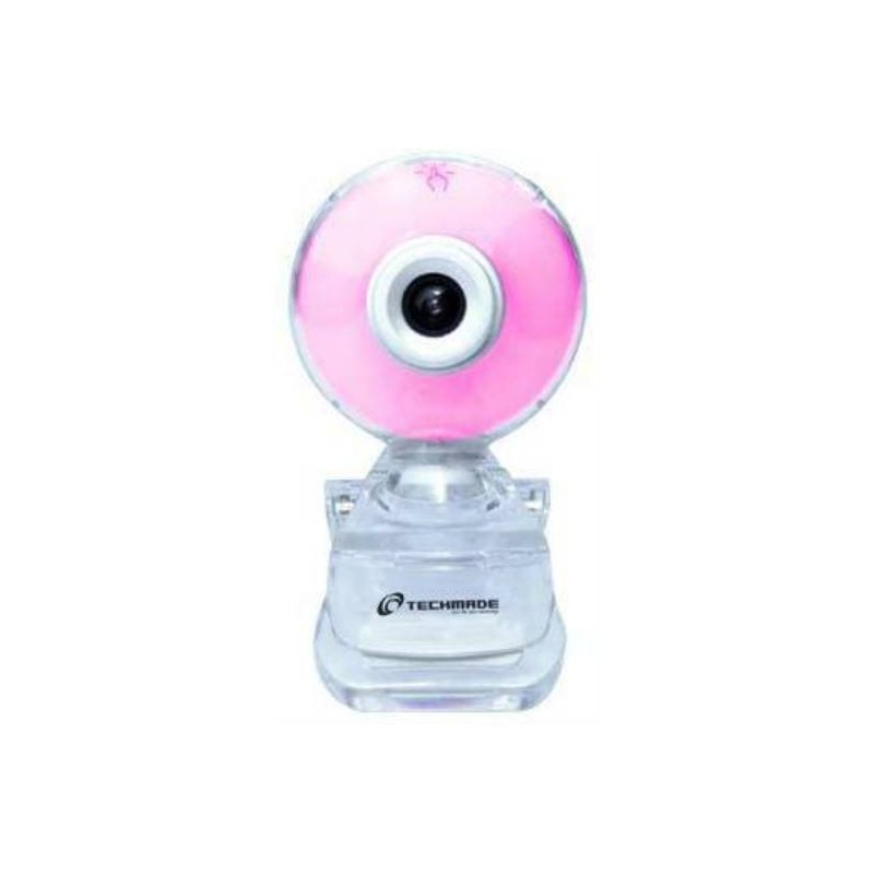 Techmade webcam pink multi lighting con interruttore to