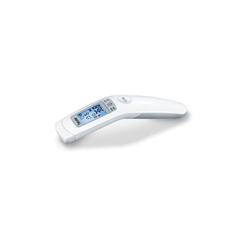 Beurer FT90 Termometro senza contatto fronte digitale con display bianco