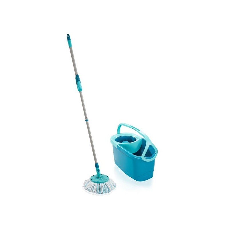 Leifheit Clean Twist Disc Mop mopa, fregona y cubo Tanque individual Azul